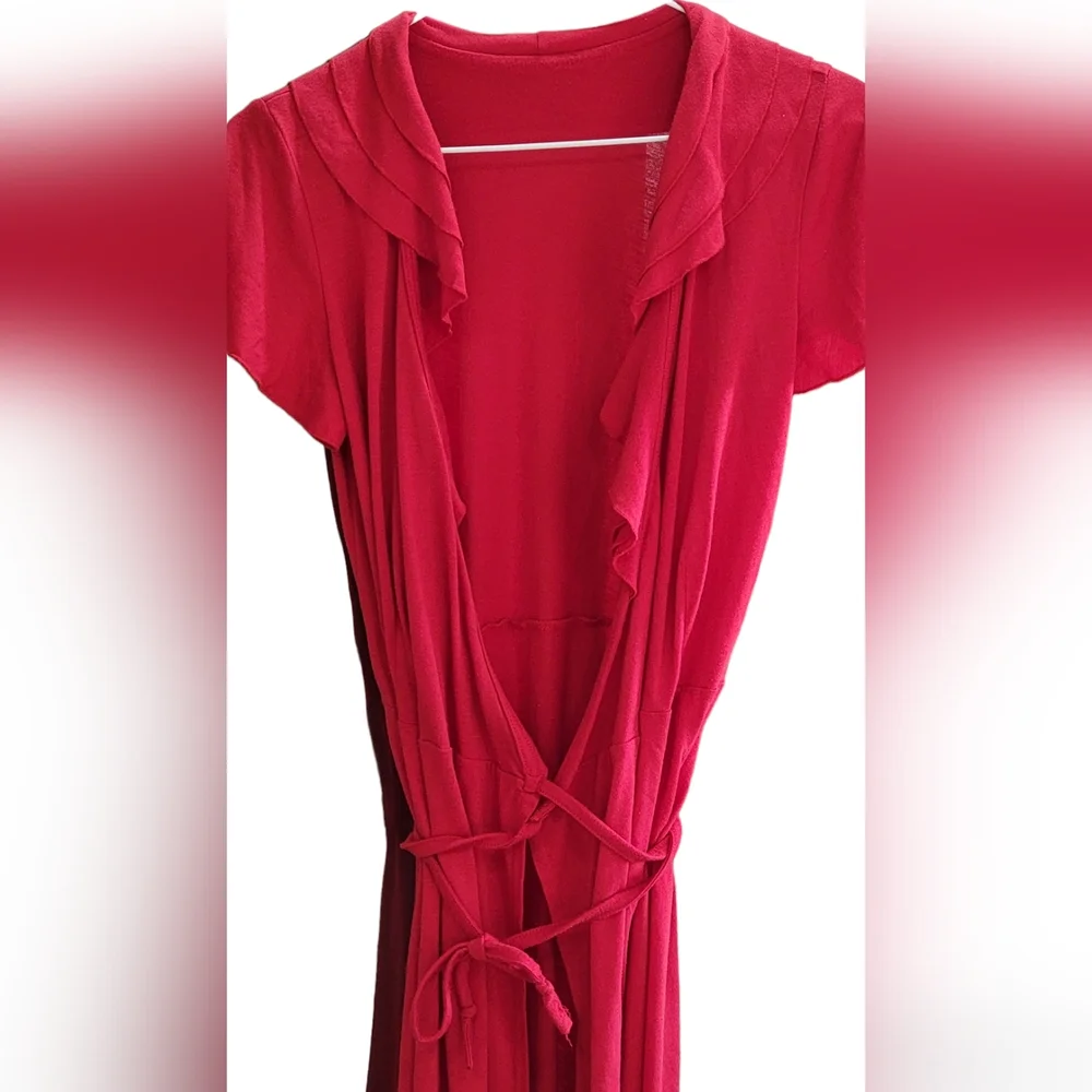 Wrap Around Tie Dress - Picture 6 of 6
